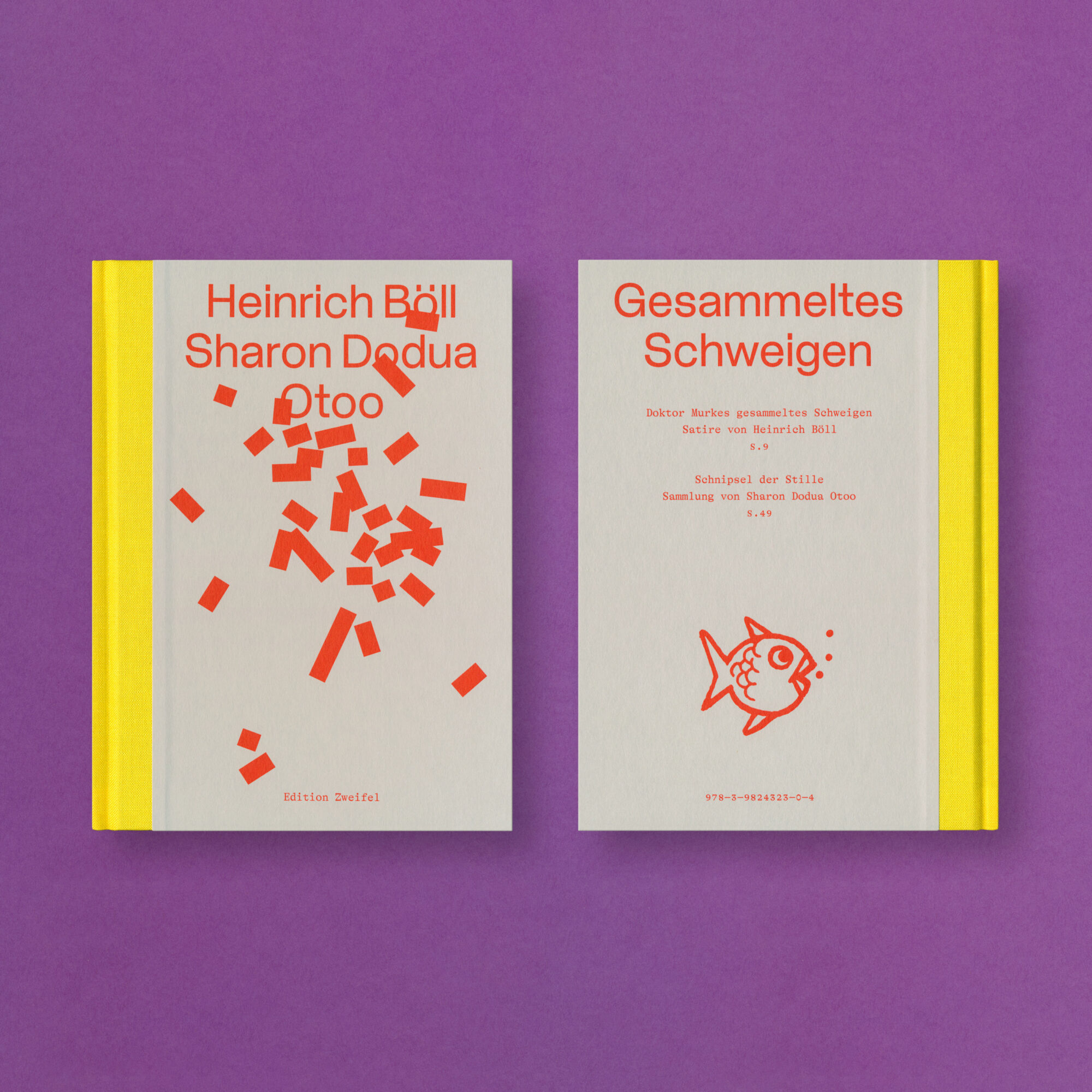 Gesammeltes Schweigen – Cover